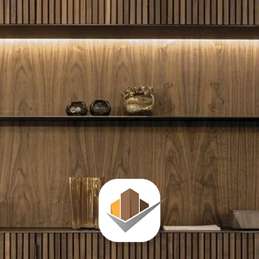 ديكورات ارفف خشبية