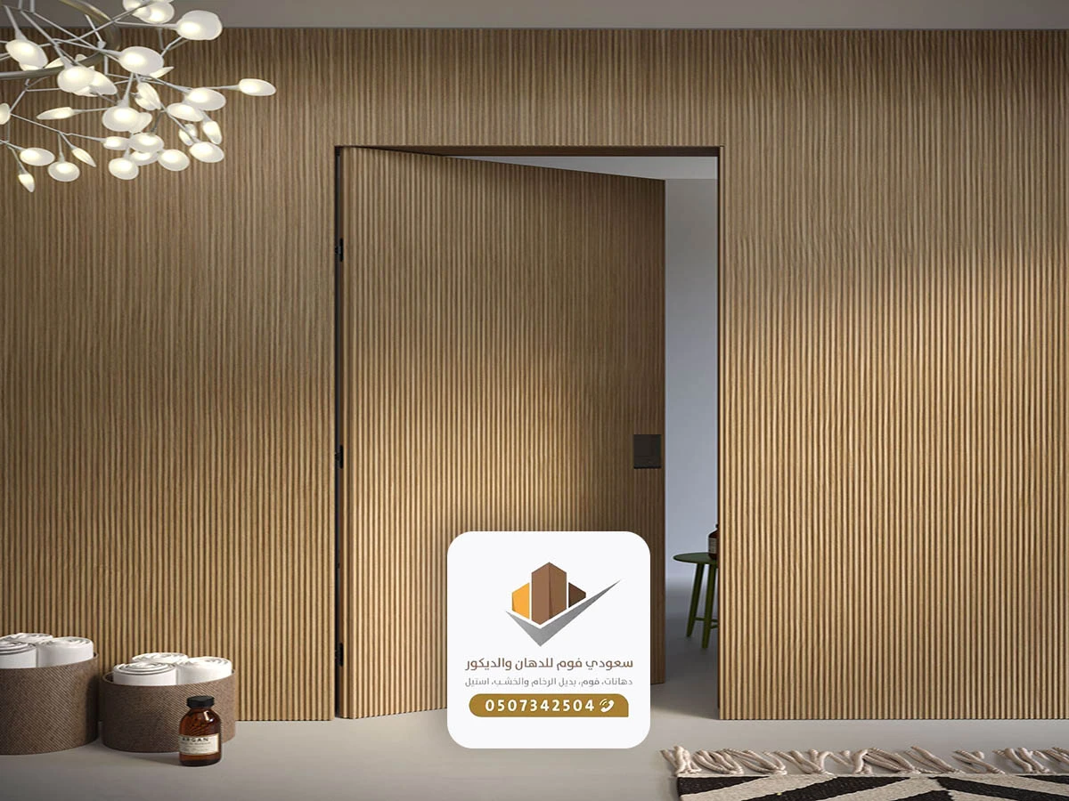 تركيب باب مخفي بديل الخشب بجدة