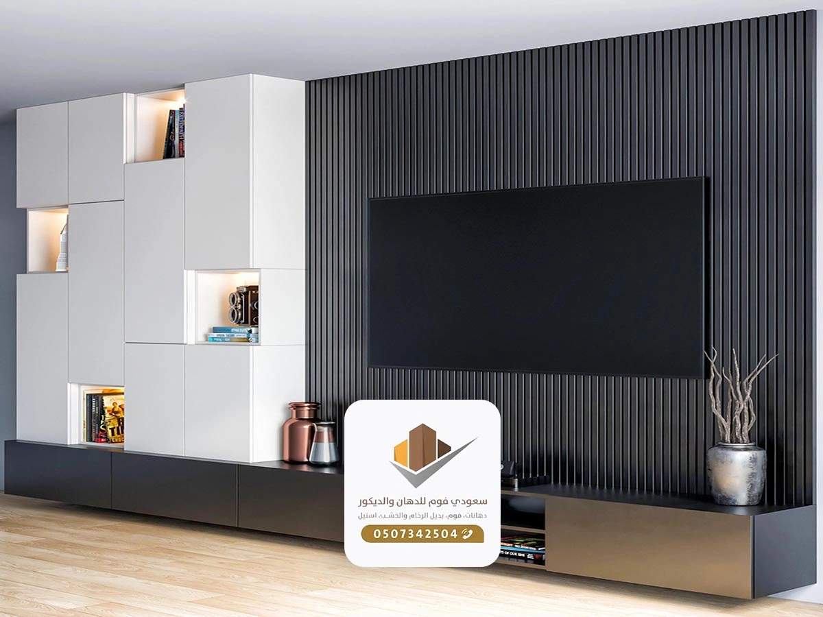 تركيب ديكور شاشات تلفزيون جدة