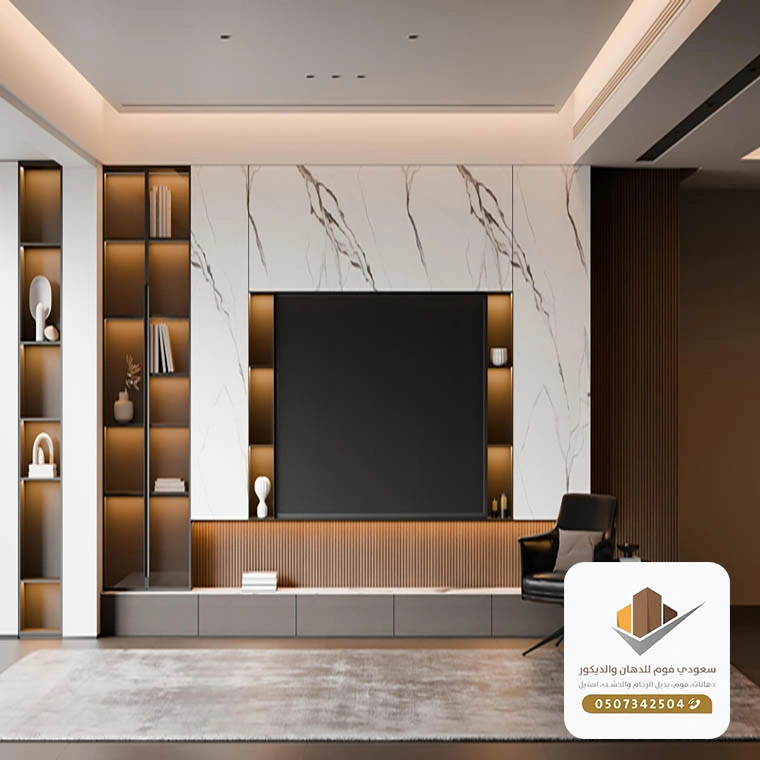 معلم ديكورات شاشات جدة