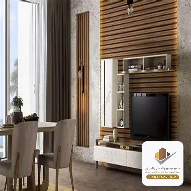 تركيب ديكور شاشات تلفزيون جدة