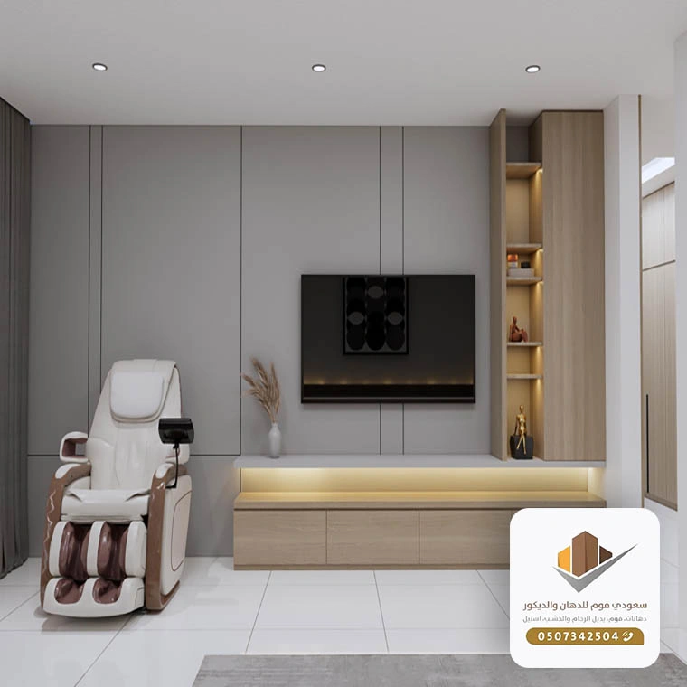 تركيب ديكور شاشات تلفزيون جدة