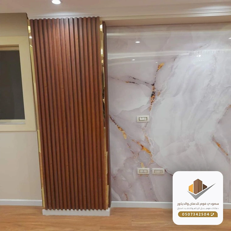 تصميم وتنفيذ ديكورات خشبية جدة