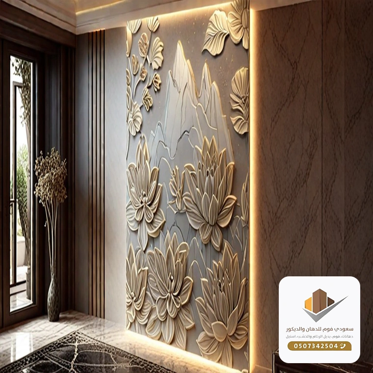 ديكورات نحت خشب جدة