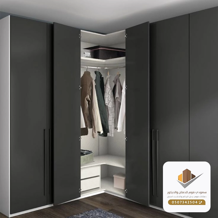 تصميم خزائن ملابس 2026