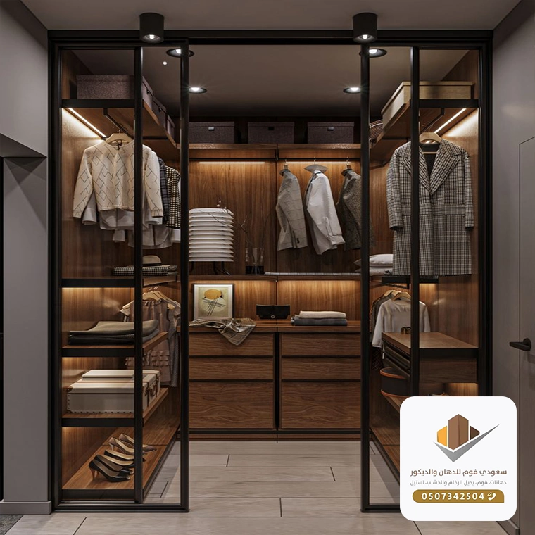 تصميم خزائن ملابس 2026 جدة