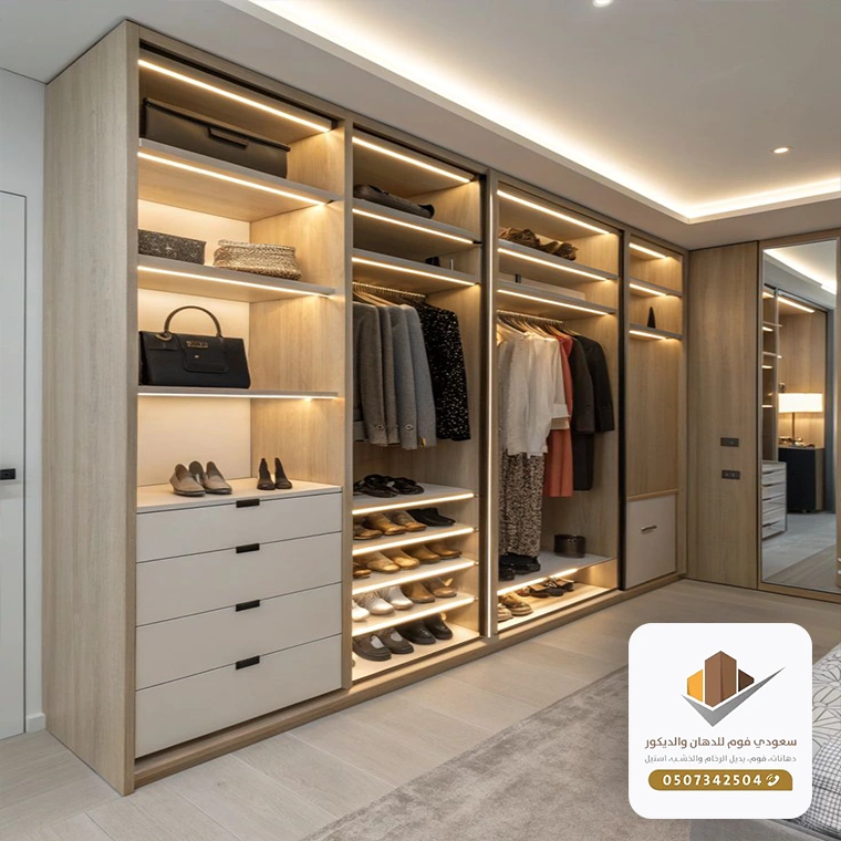 تصميم خزائن ملابس 2026