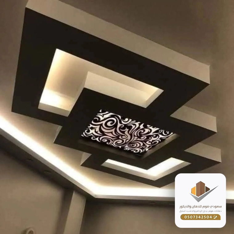 ديكورات كهرباء السقف في جده