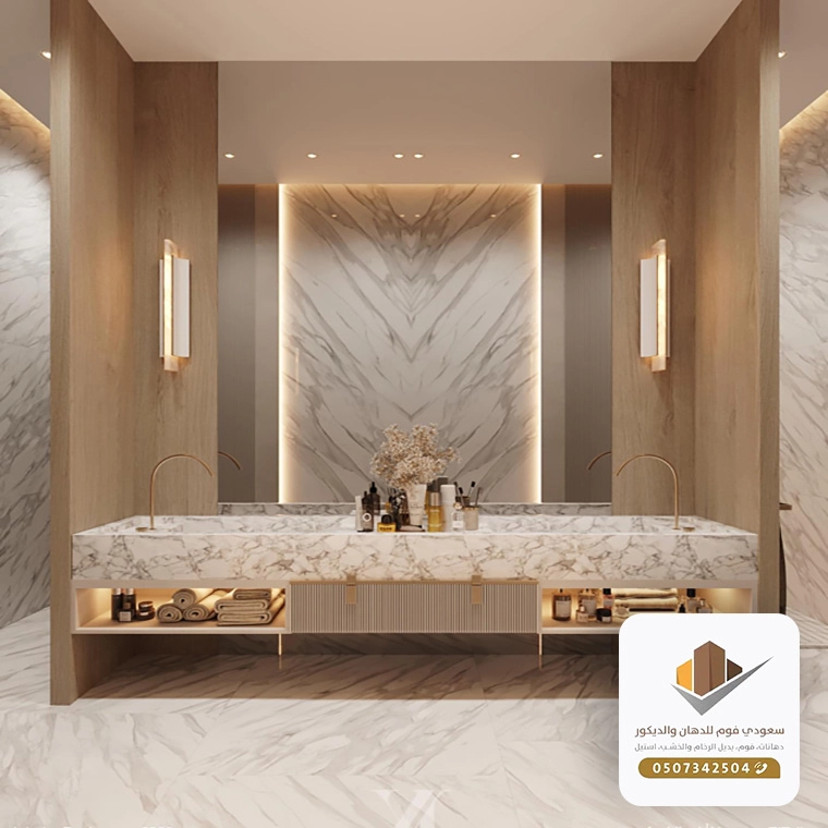 اشكال رفوف خشب ديكور 2026 جدة