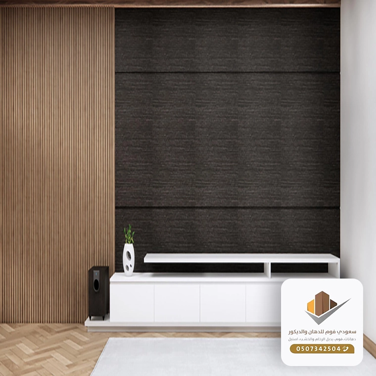 اشكال رفوف خشب ديكور 2026 جدة