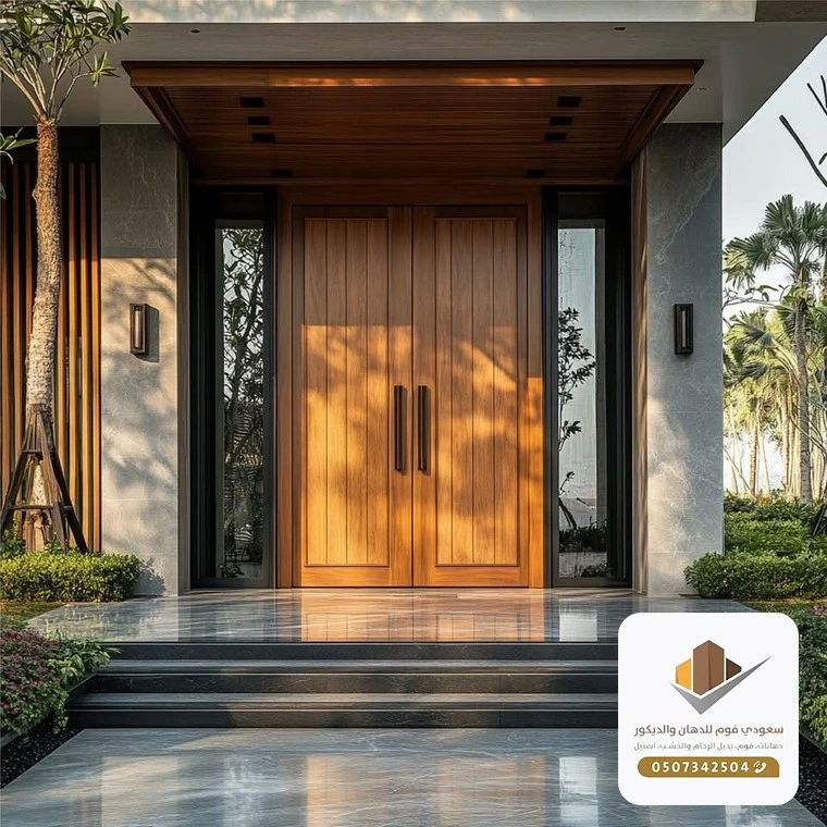 ابواب بديل الخشب خارجي 2026 جدة